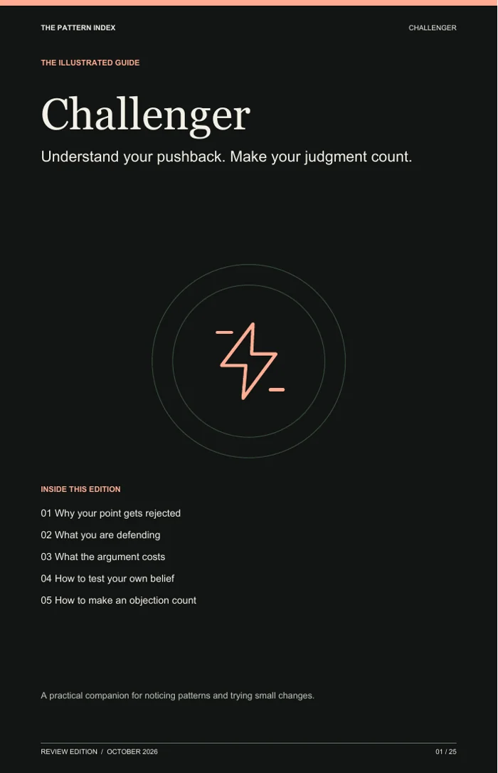 Challenger illustrated guide cover