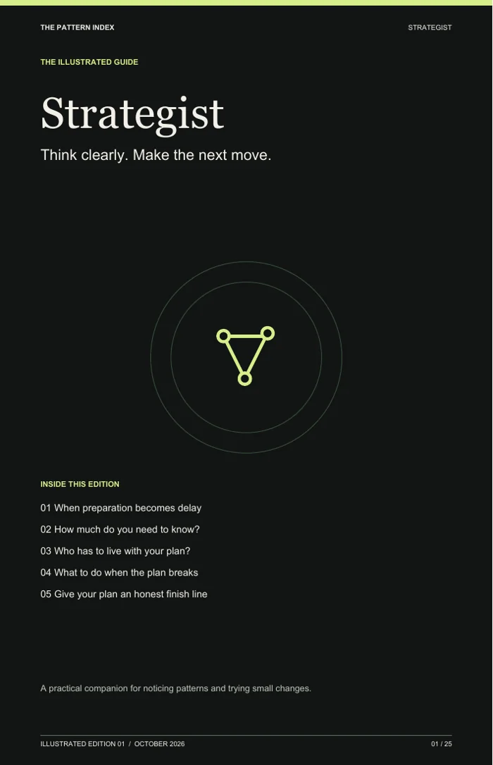 Strategist illustrated guide cover